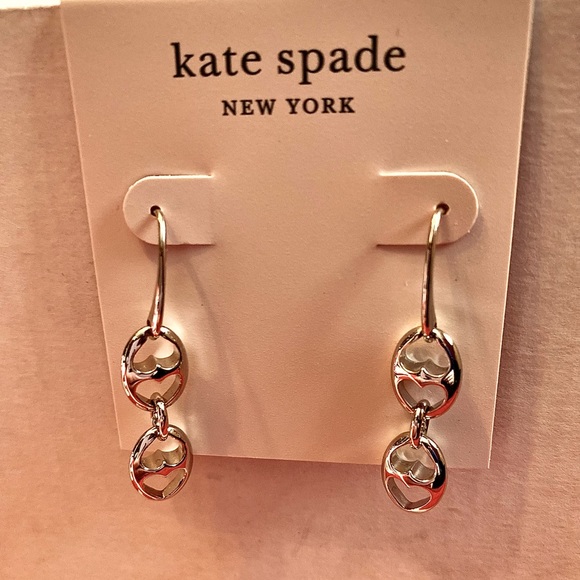 Kate Spade New York Double Huggie Hoop Earrings - NWT